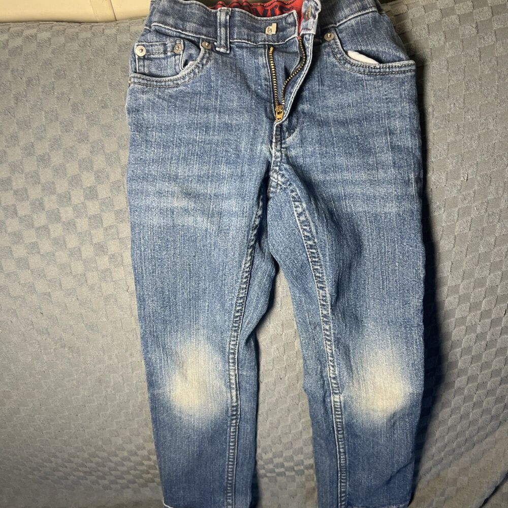 Levi’s 511 Boys Jeans Size 6 Regular Slim Flex Stretch Adjustable Waist Blue